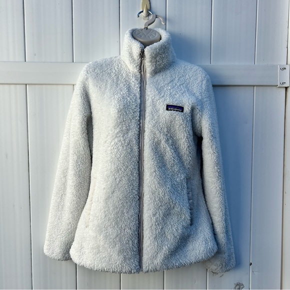 Patagonia Jackets & Blazers - Patagonia Women's Los Gatos Fleece Jacket Full Zip Birch White | Size Medium